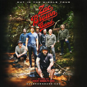 Zac Brown Band "Out in the Middle" Tour @ Hersheypark Stadium