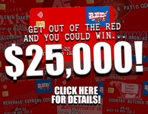 Get Out of the Red & Win $25,000!