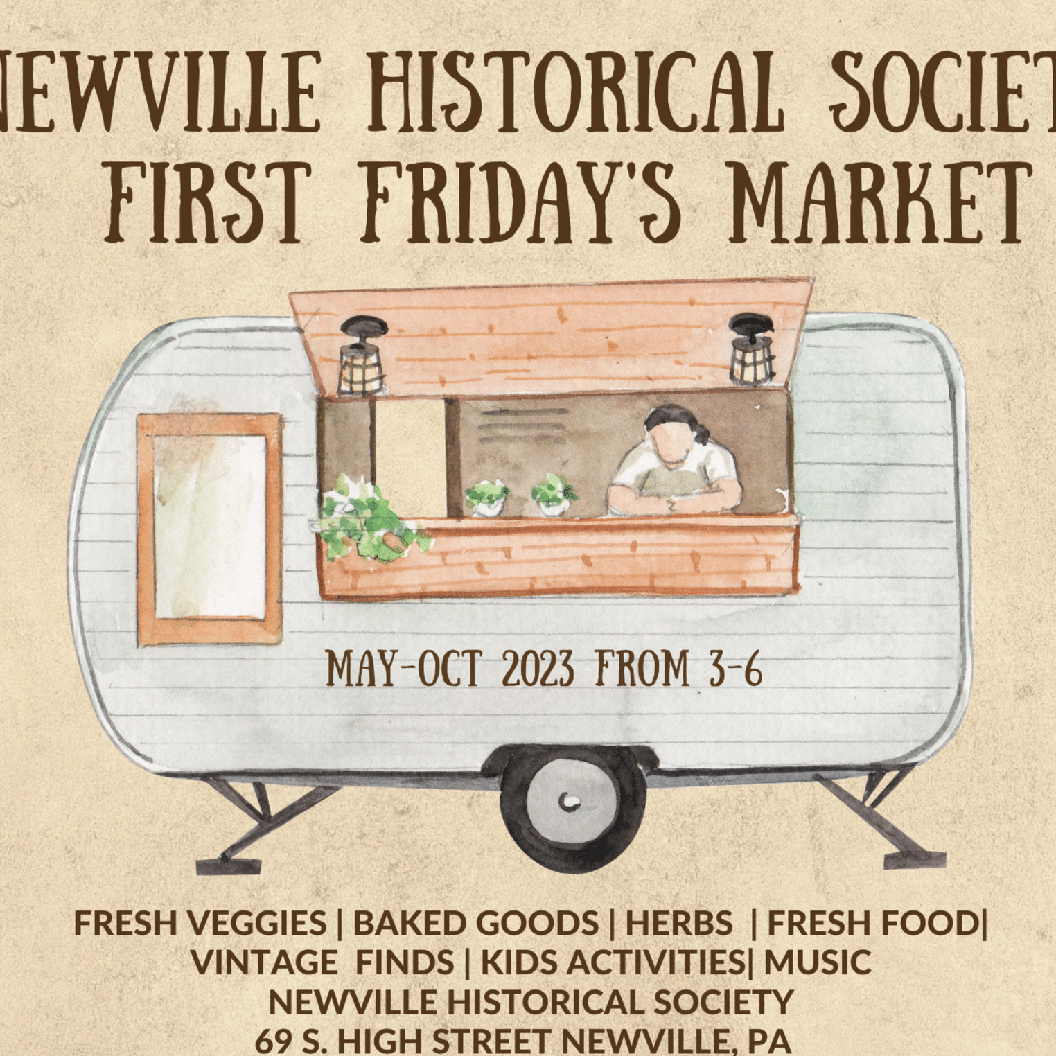 Newville Historical Society First Friday @ Newville Historical Society